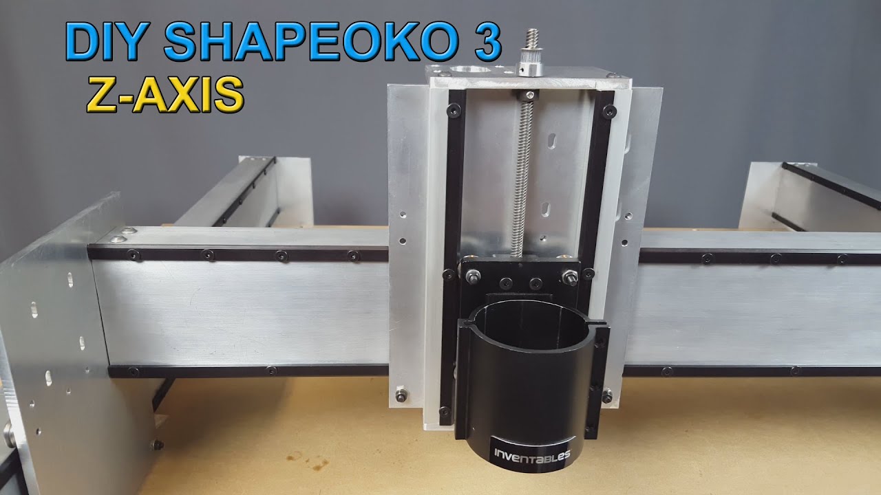 DIY-Oko CNC Router: Part 8 Z-Axis!