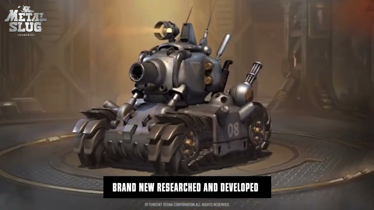 Metal Slug: Awakening | SV-001 classic tank