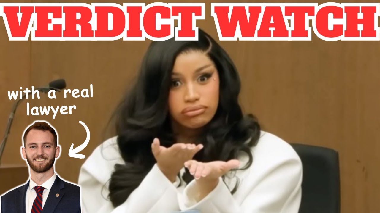 CARDI B TRIAL VERDICT WATCH PARTY! | Real Lawyer Reacts