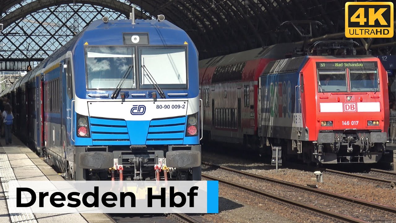 Dresden Hbf 30.08.2025 - ICE, IC, EC & internationale Züge, Regionalverkehr, S-Bahn & Güterzüge