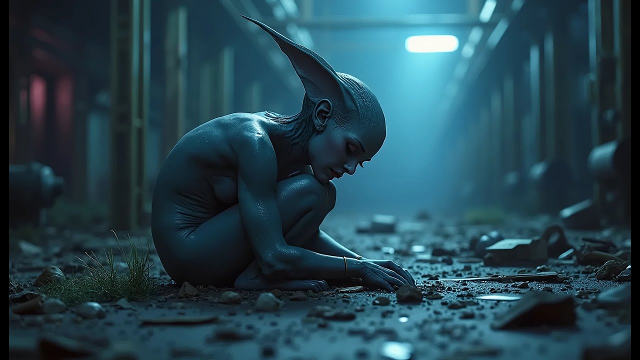 Wounded and Abandoned Alien Girl, Until the Man Found Her | HFY Stories
