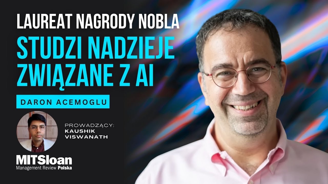 Laureat Nagrody Nobla studzi oczekiwania wobec AI.  Daron Acemoglu