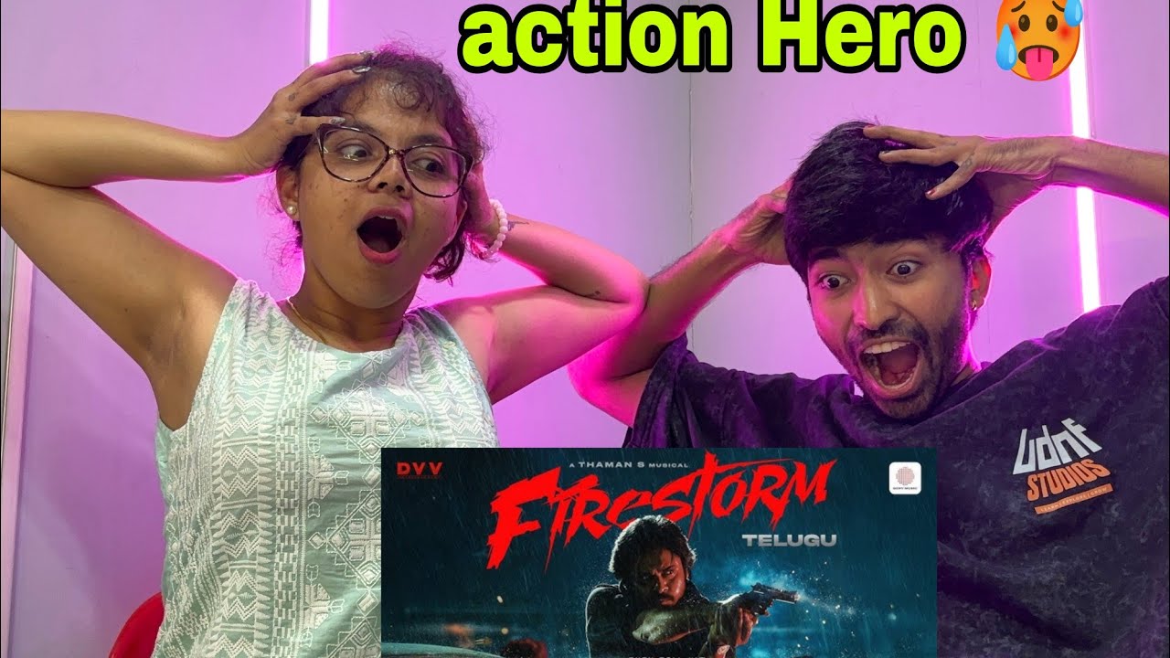 They Call Him OG - Firestorm Lyrical Video REACTION Pawan Kalyan Sujeeth Thaman S DVV Dannaya