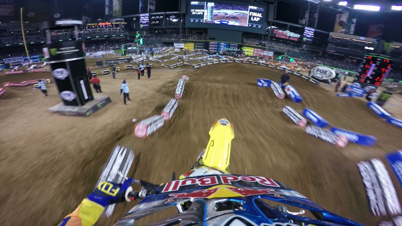 GoPro: Ken Roczen Main Event 2015 Monster Energy Supercross from Phoenix