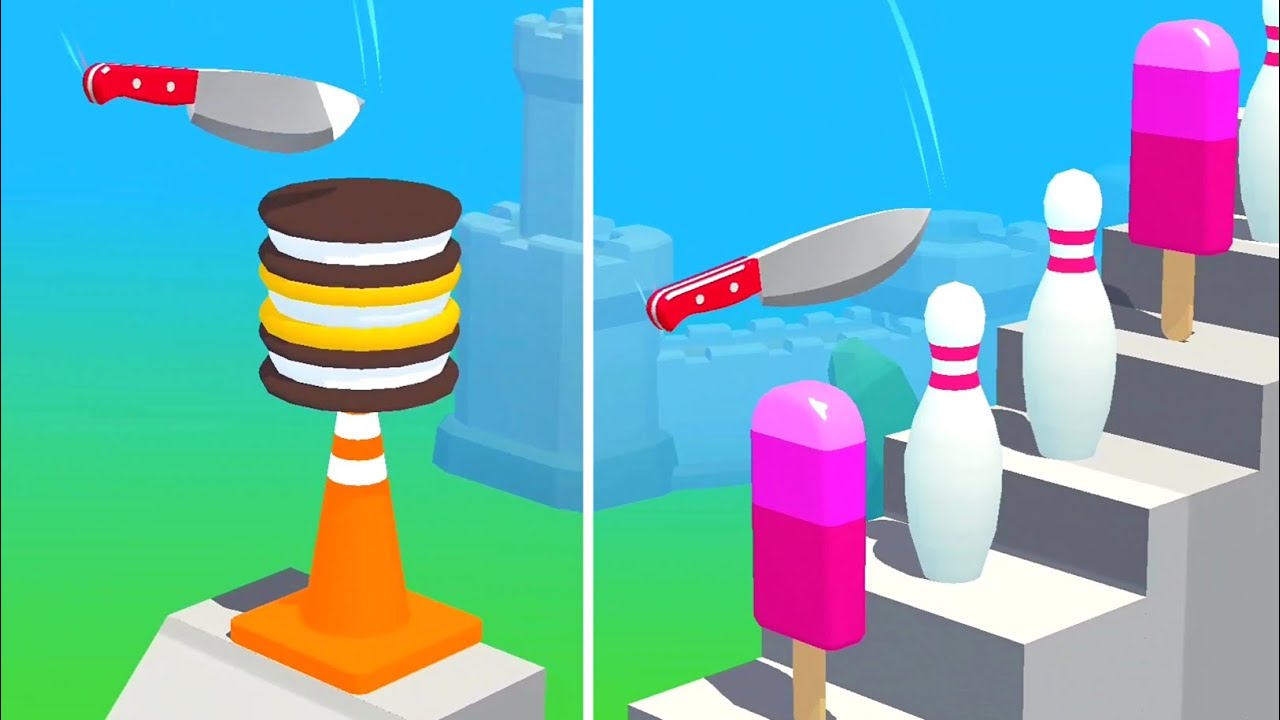 Slice It All Game! Satisfying and Relaxing ASMR Slicing Video NEW UPDATE
