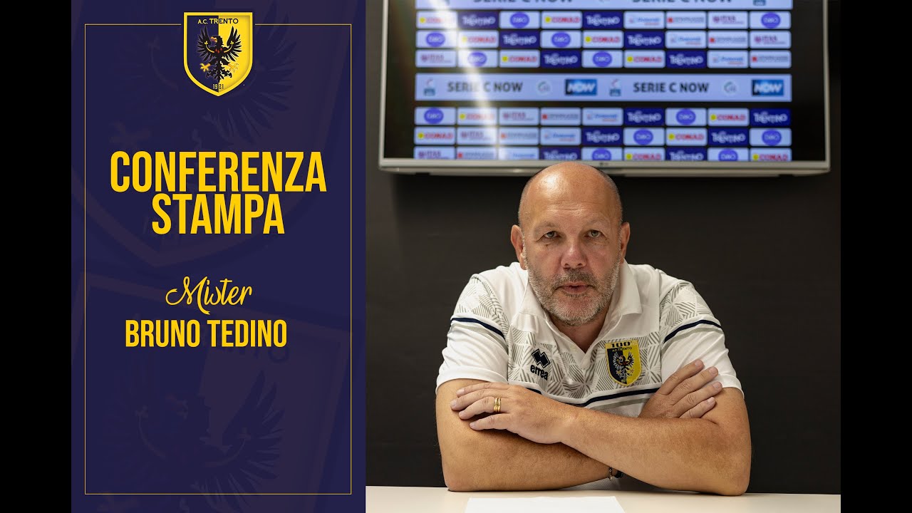 Tedino: “La Triestina sarà un banco di prova importante ma cercheremo di farci trovare pronti”
