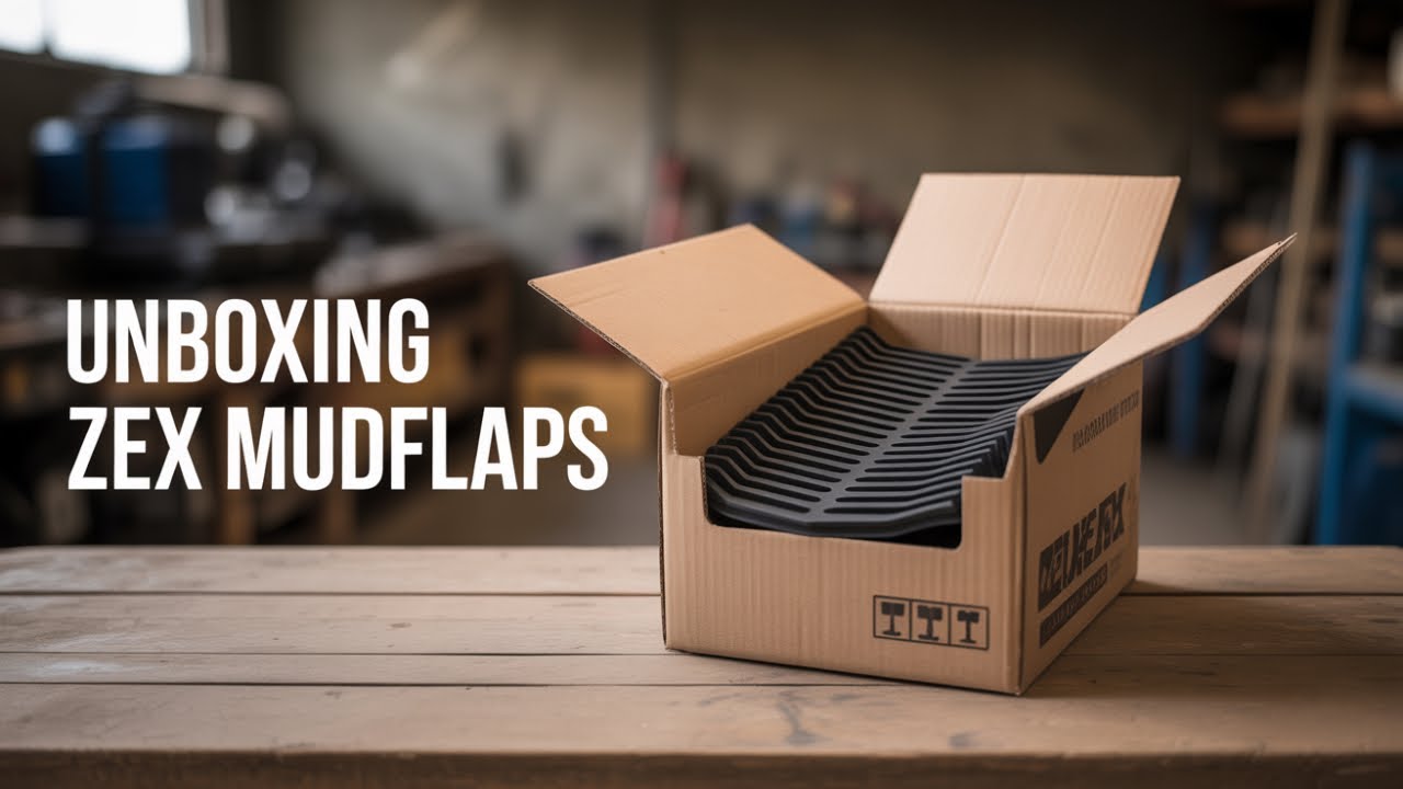 Unboxing Zekzoop Tacoma Mudflaps