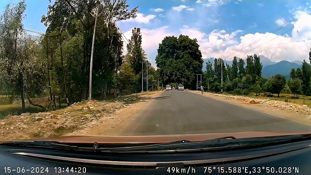 #12 Udhampur ➝ Yanner (Pahalgam) | Roadtrip I Baleno - One drive, pure Kashmir vibes ✨