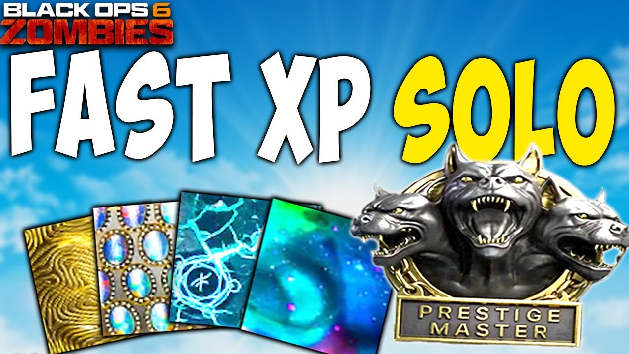 How I&rsquo;m RANKING UP Crazy FAST In BO6 Zombies &ndash; SOLO XP Method