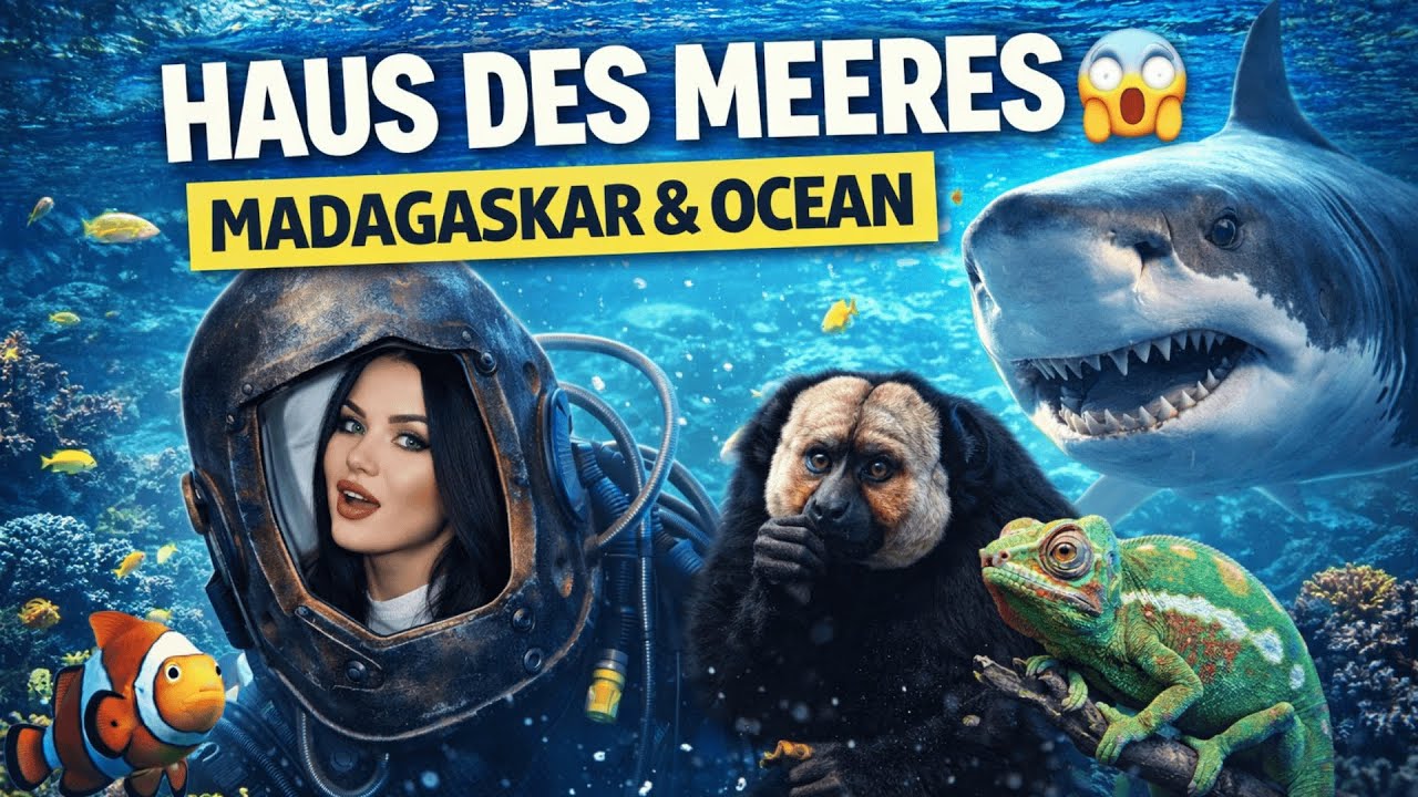 Dieser Ort in Wien f&uuml;hlt sich an wie MADAGASKAR & OZEAN zusammen 🐠🌴 (Haus des Meeres)