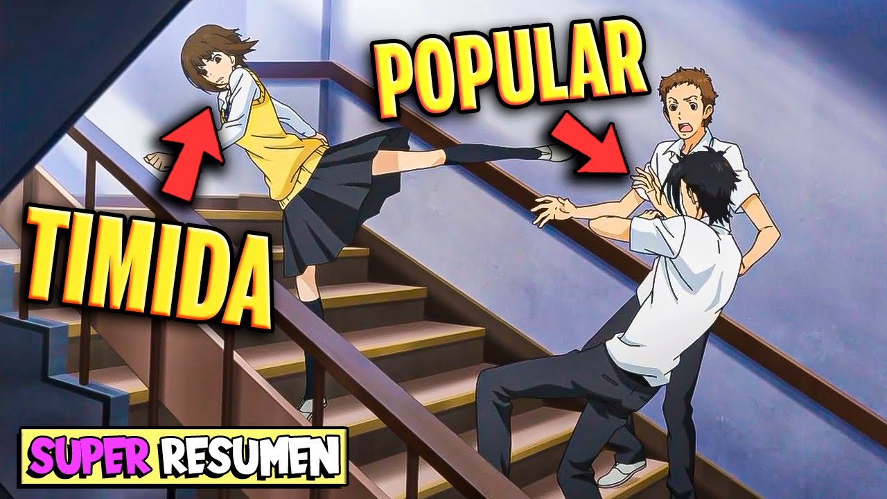 ⭐CHICO POPULAR es RECHAZADO🥀x la ANTISOCIAL del SALON☠️SUKITTE II NA YO SUPER RESUMEN