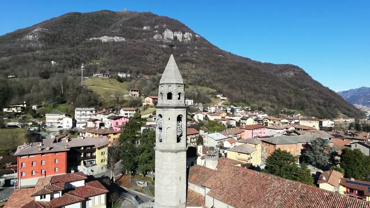 Video con drone DJI Neo 2 su Parrocchia di Comenduno