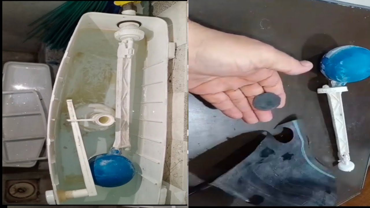How to do Flush tank Float valve repair ।। Flush tank ball valve repair