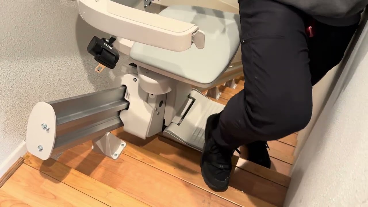 리프트 보호 스톱 사용 방법How to use chair lift   protective stops