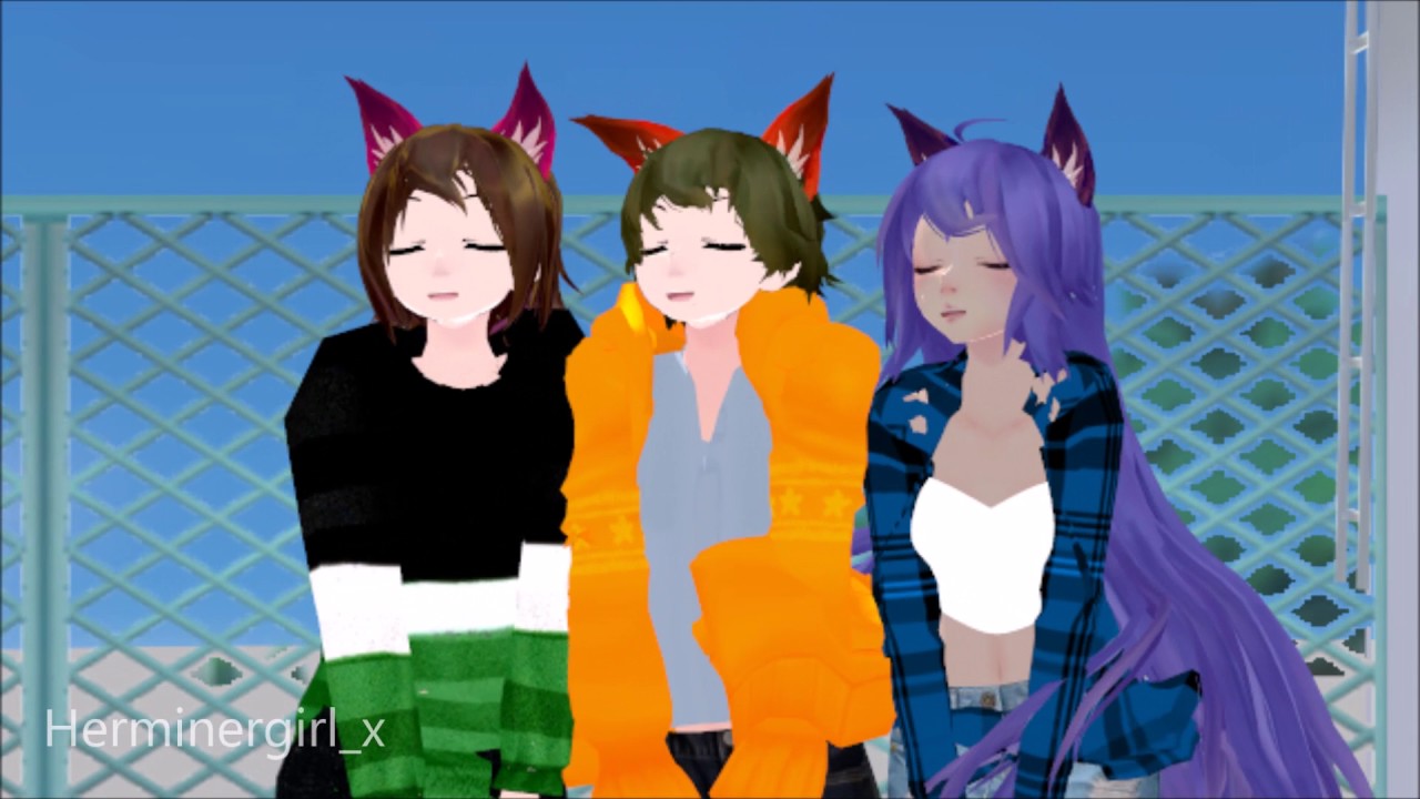 (Not Clean!) MMD - Daniel, Dottie, Rylan, Gene and Zenix - Candy Store {Aphmau} [Request]