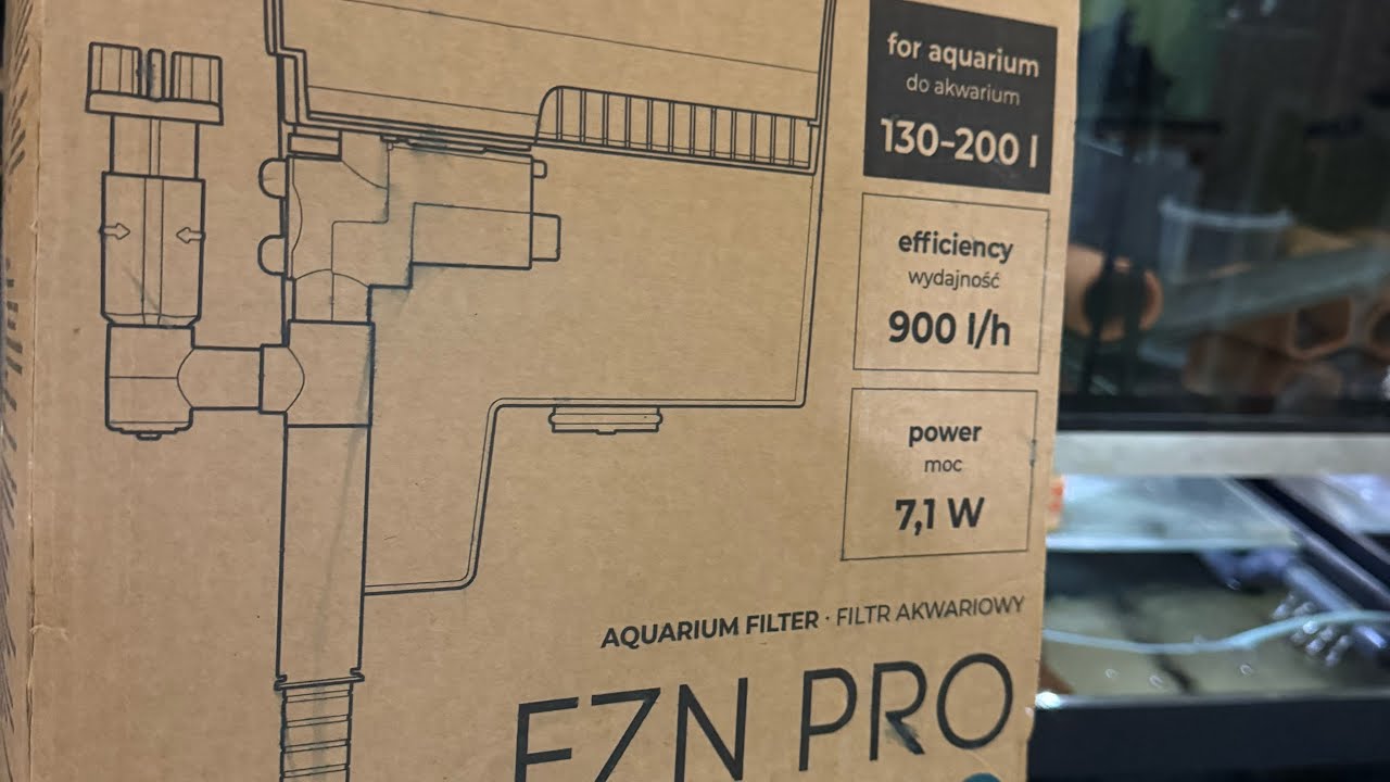 Unboxing Filtru Intern AQUAEL FZN PRO 1000 @afnica 
