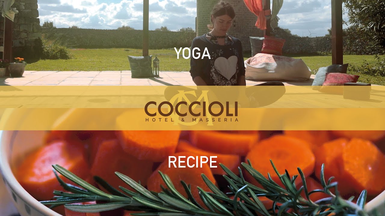 One Minute Yoga and Carrot Soup [Non Verbal, Ambient Only] At Masseria Coccioli