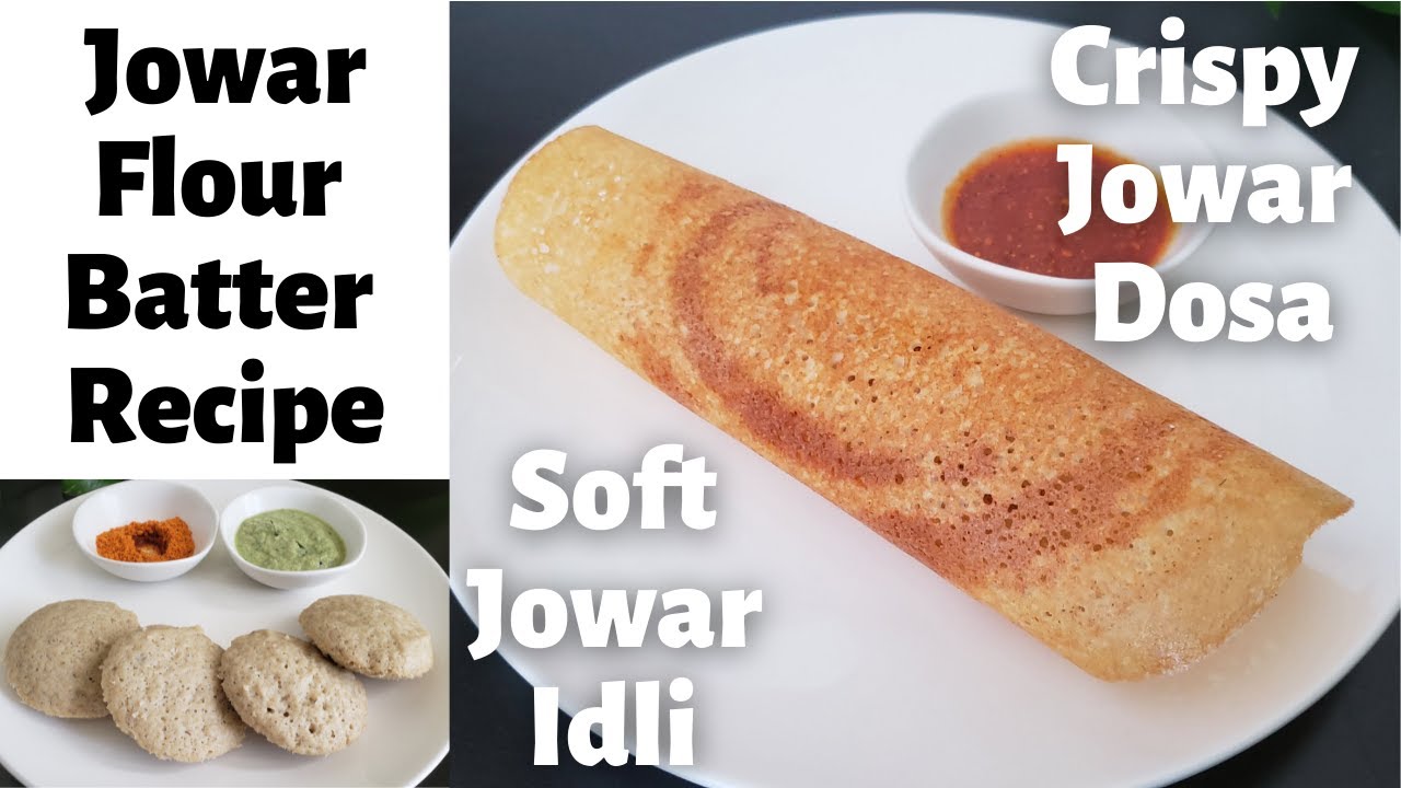 Jowar Idli, Dosa | Jowar Flour Batter Recipe | No Rice | Diabetes & Weight Loss | Culinary Aromas