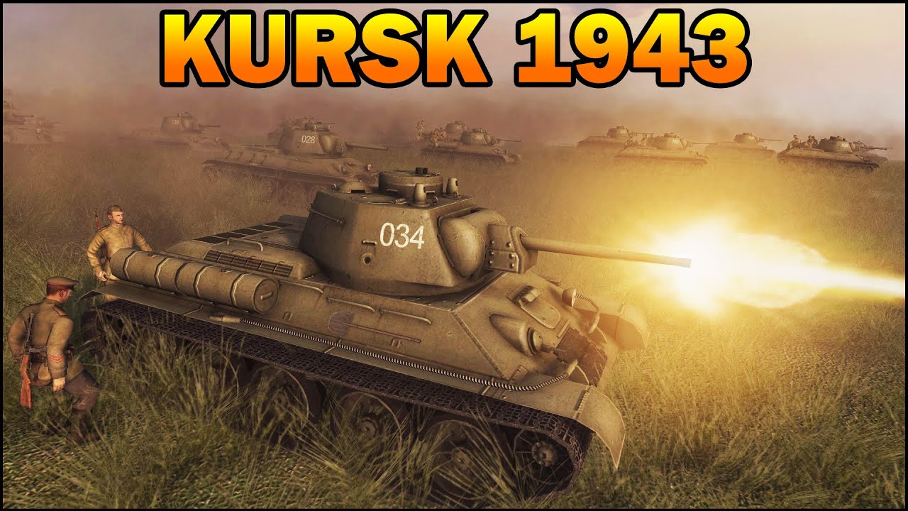 [HISTORICAL] BIGGEST TANK BATTLE - THE BATTLE OF KURSK - 1943 - Men of War Assault Squad 2 - #66