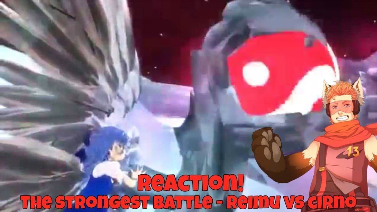 Touhou - The strongest battle - Reimu vs Cirno | REACTION