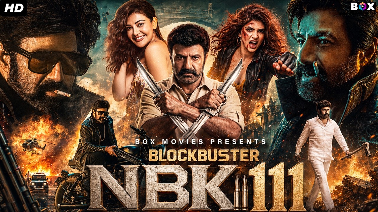 Blockbuster NBK111 - Hindi Dubbed Action Movie | Nandamuri Balakrishna, Sreeleela, Arjun Rampal