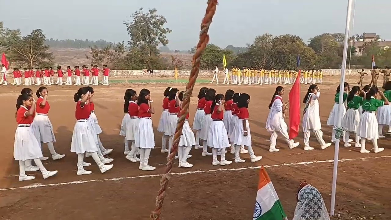 Parade on 26 jan2026 at JNV
