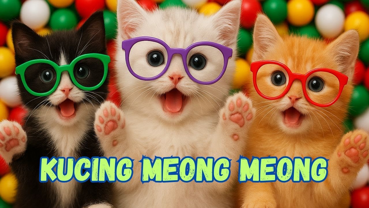 KUCING LUCU - ANAK KUCING MEONG MEONG - KUCING PERSIA IMUT - KUCING PUTIH KUCING GEMOY