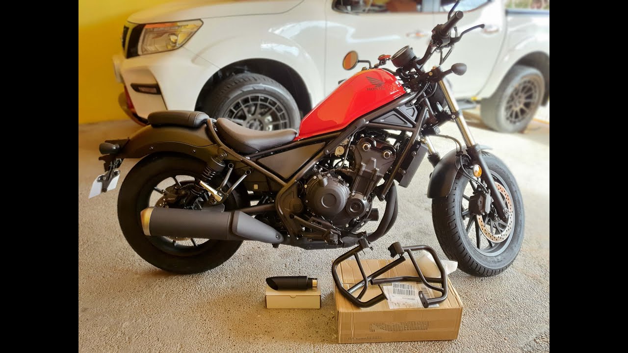 Radiant Cycles Shorty GP Pipe & Crash Guard DIY Install | Honda Rebel 500