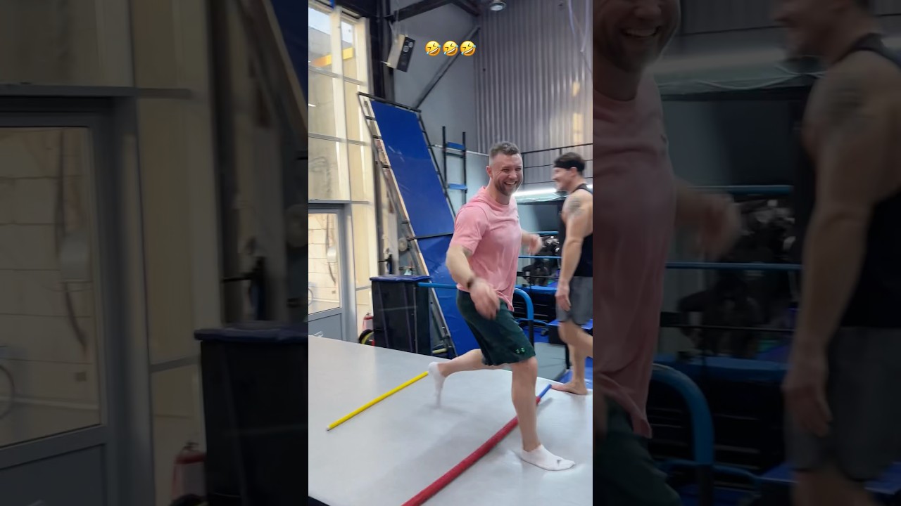 Learning the ROUNDOFF &mdash; and laughing like crazy 😆🔥#roundoff