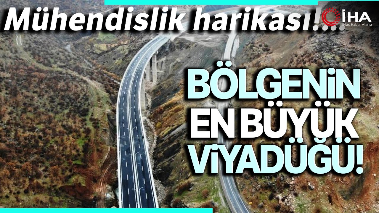 Mühendislik Harikası ‘Bitlis Çayı Viyadüğü’ Açılış İçin Gün Sayıyor