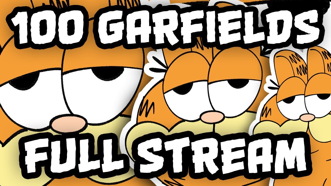 100 Garfs in 100 Minutes FULL STREAM