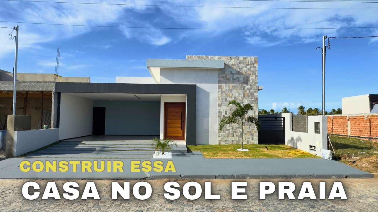 Construir uma casa no Cond. Sol e Praia