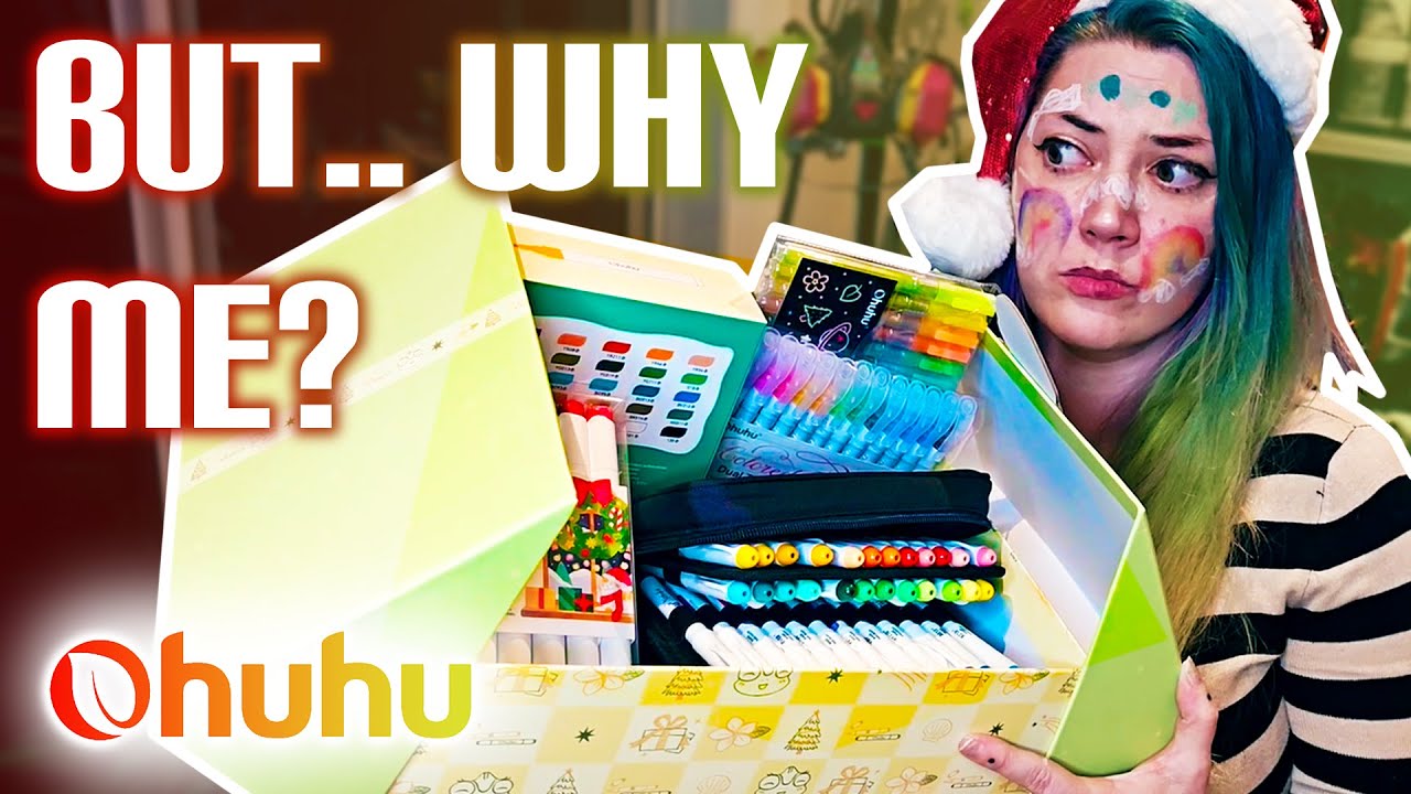 Распаковка загадочной рождественской коробки от Very Ohuhu!