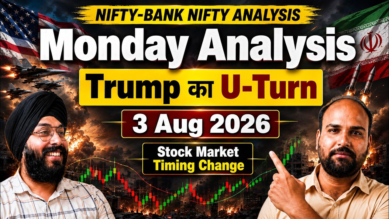 Nifty & Bank Nifty Price Action Analysis For 3 Aug 2026
