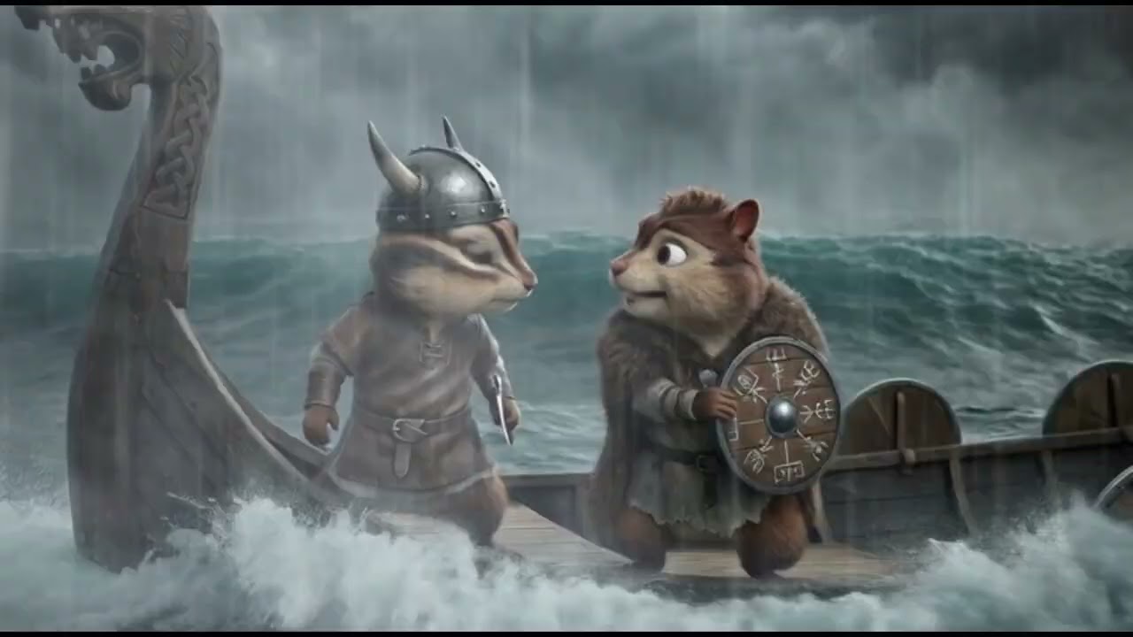 Chip & Chap: Erben von Walhall (Official Viking Cover / Norse Myth Edition) 🪓🛡️