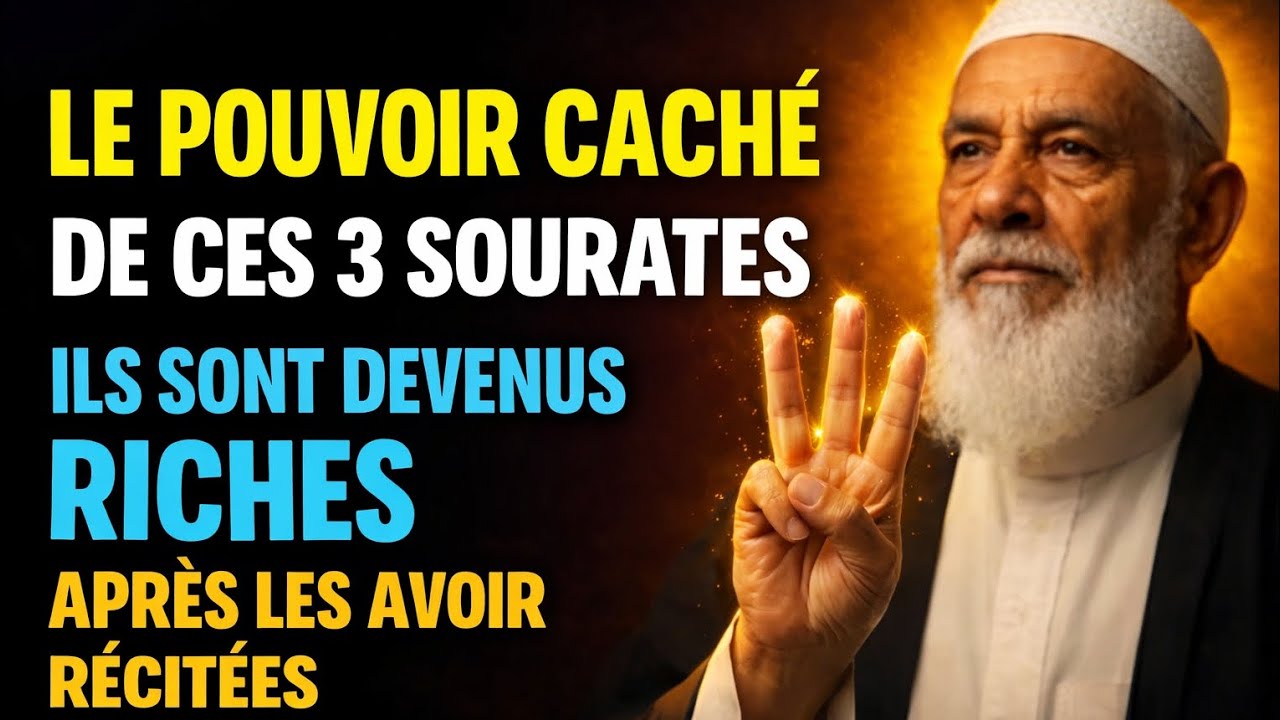 Le Pouvoir Caché de ces 3 Sourates : Beaucoup sont devenus riches après les avoir récitées !