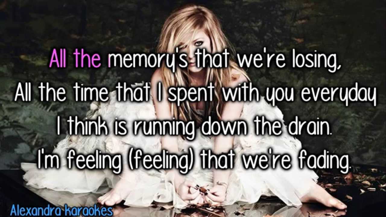 Avril Lavigne - Not Enough ( karaoke/instrumental )