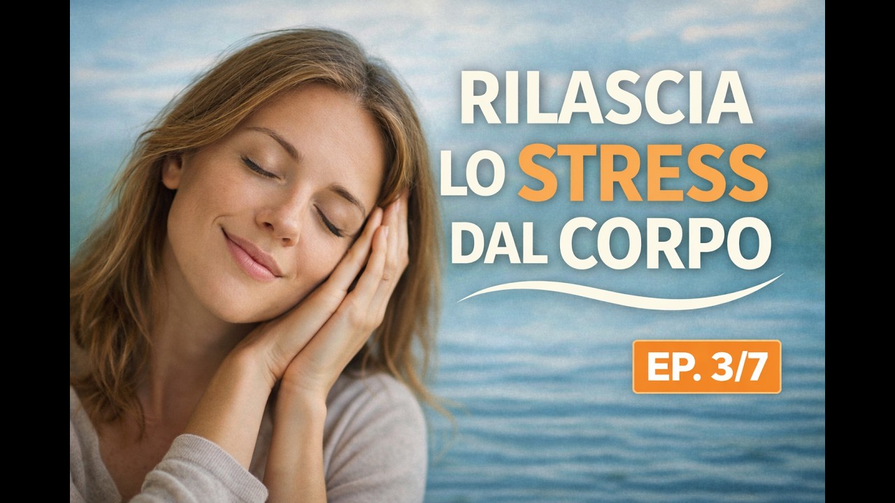 Rilascia lo stress dal corpo | Meditazione Guidata per eliminare ansia e Tensione (EP. 3/7)  #ansia