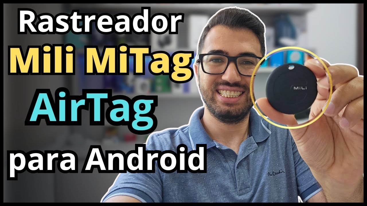 Rastreador do tamanho de uma MOEDA! Mili MiTag -  "AirTag" para Android- PURA ENGANAÇÃO? FUNCIONA?
