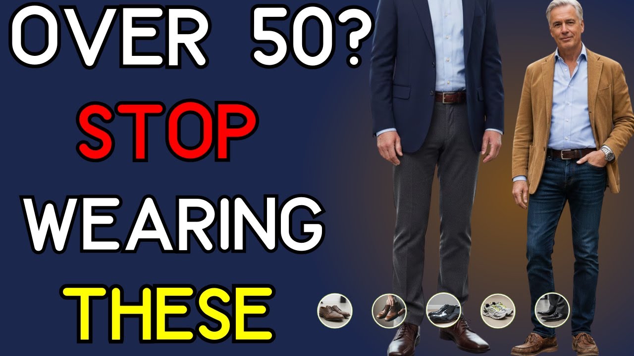 5 Shoes Men Over 50 Should Stop Wearing for a Better Look | 50+ Men&rsquo;s Style