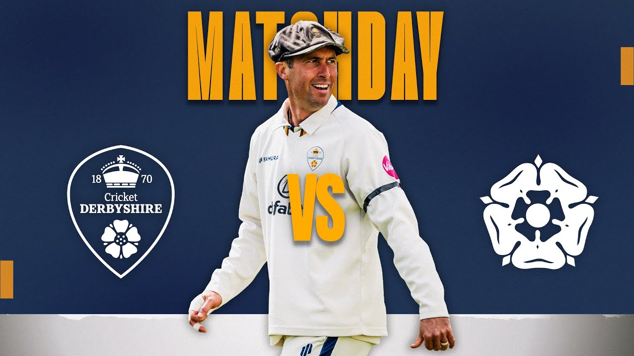 🔴 LIVE | Derbyshire vs Northamptonshire, Day One