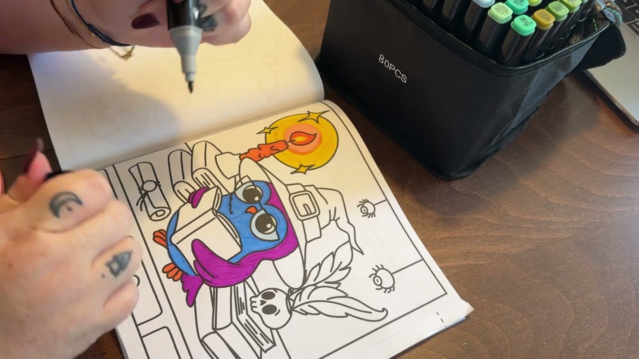 S4E6 ASMR coloriage automne