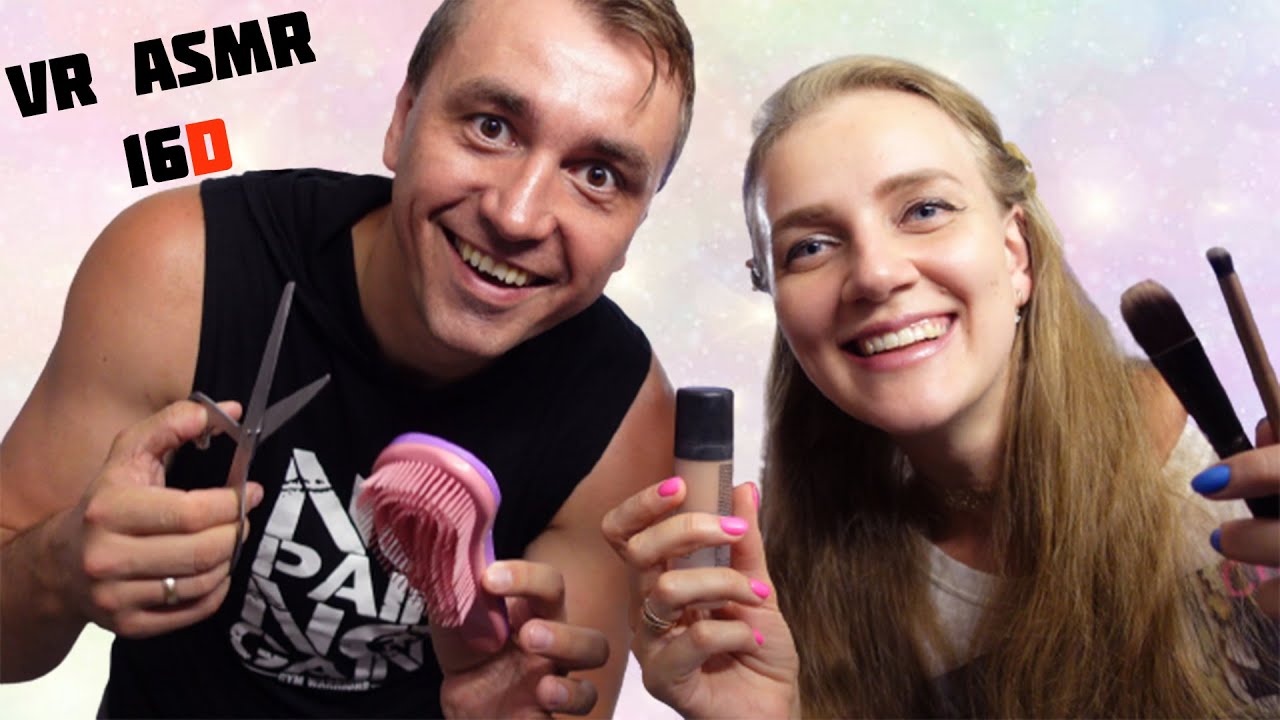 АСМР 360° Парикмахерская 16D 💆 ASMR VR
