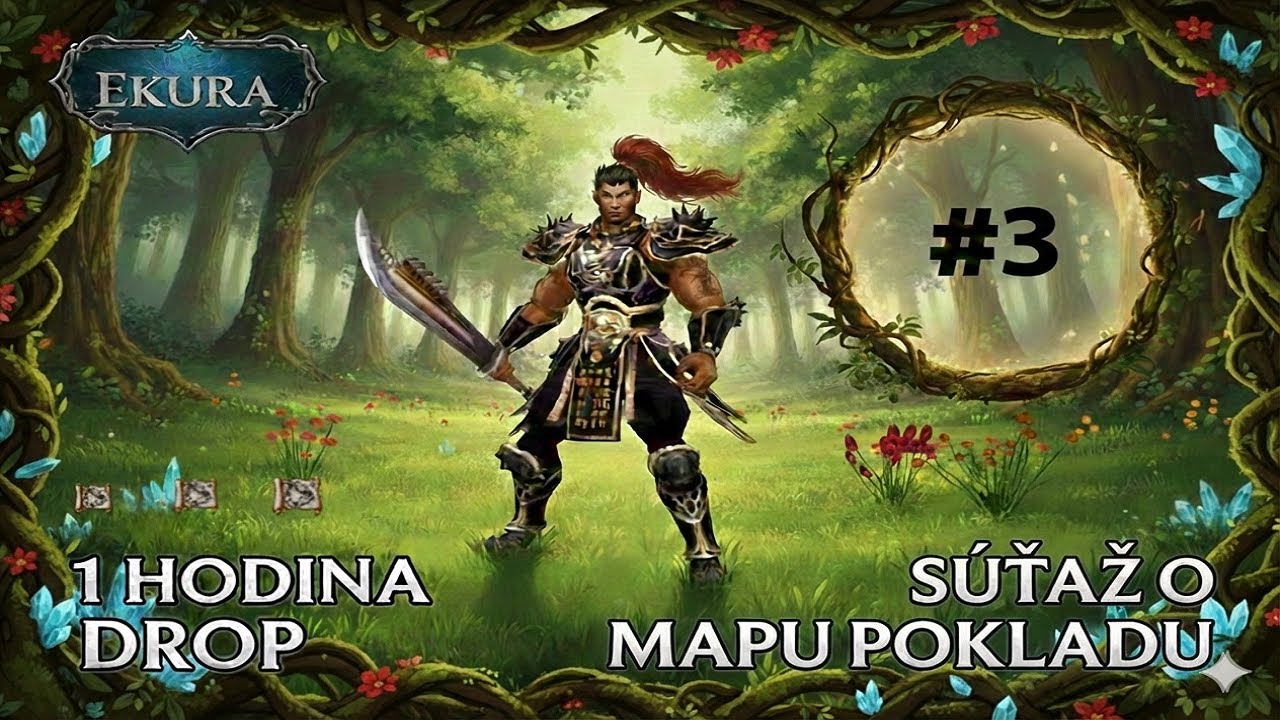 EKURA -  SÚŤAŽ O MAPU POKLADU/ METINLAND 1 HOD DROP  #3