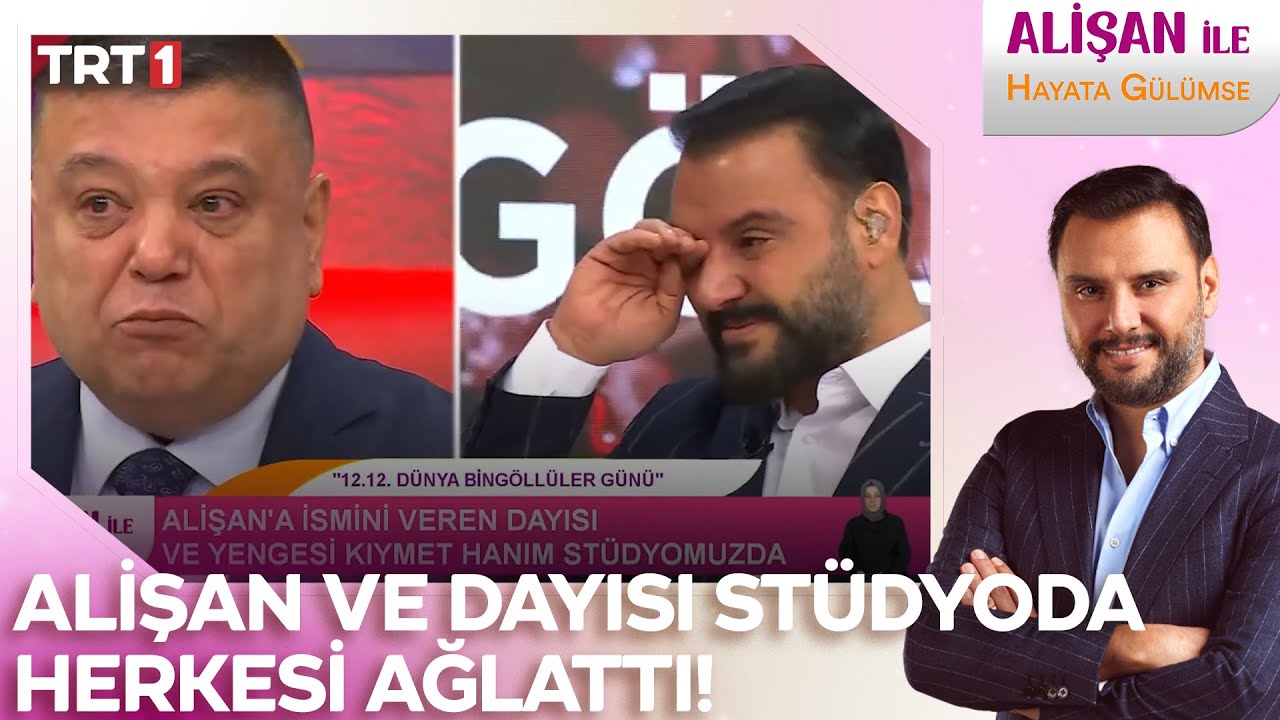 Alişan'a ismini veren dayısı anlattı, Alişan ağladı! I @AlisanileHayataGulumseTRT