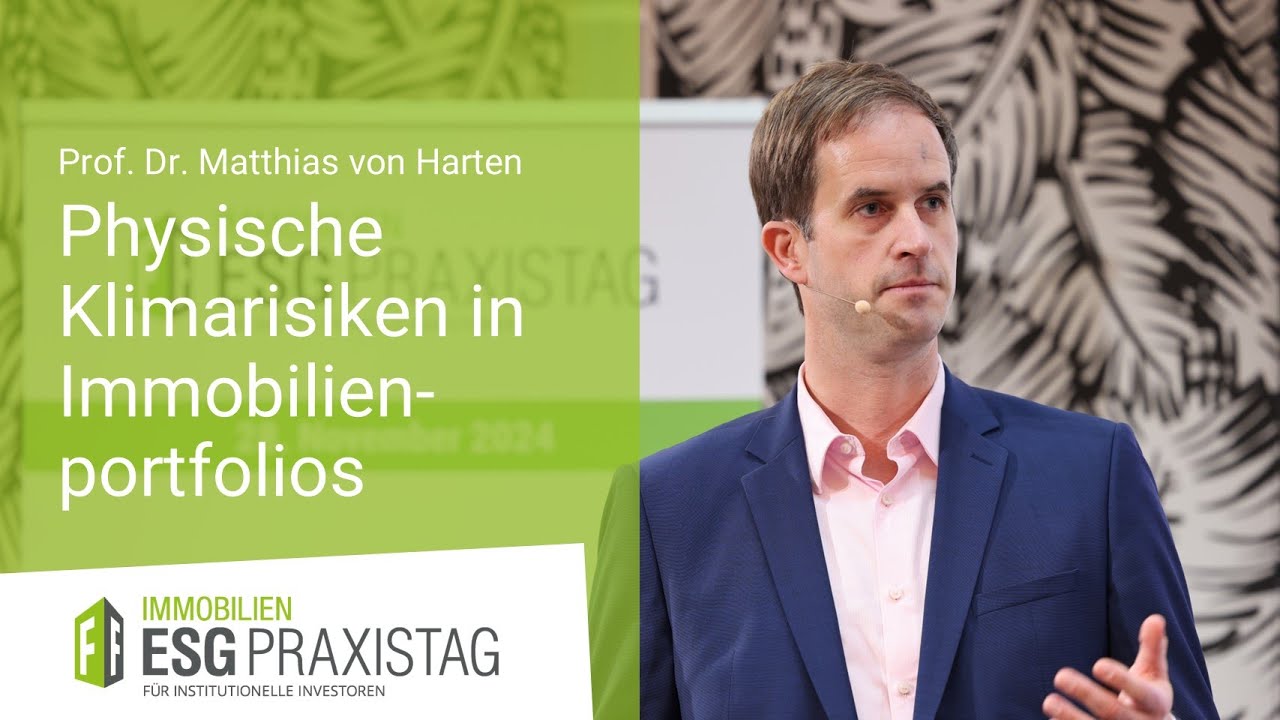 Identifizierung von Klimarisiken in Immobilienportfolios | ESG Praxistag 2024 (Teaser)