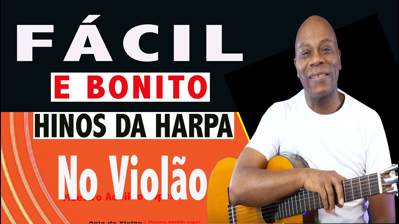 COMO TOCAR HINO DA HARPA NUM. 171 - UM PECADOR REMIDO🎸SIMPLIFICADO PARA VIOLÃO -  AULA DE VIOLÃO