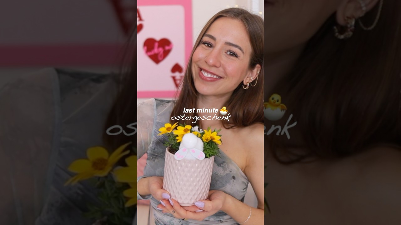 DIY OSTERGESCHENK 🐣🌸🎁 