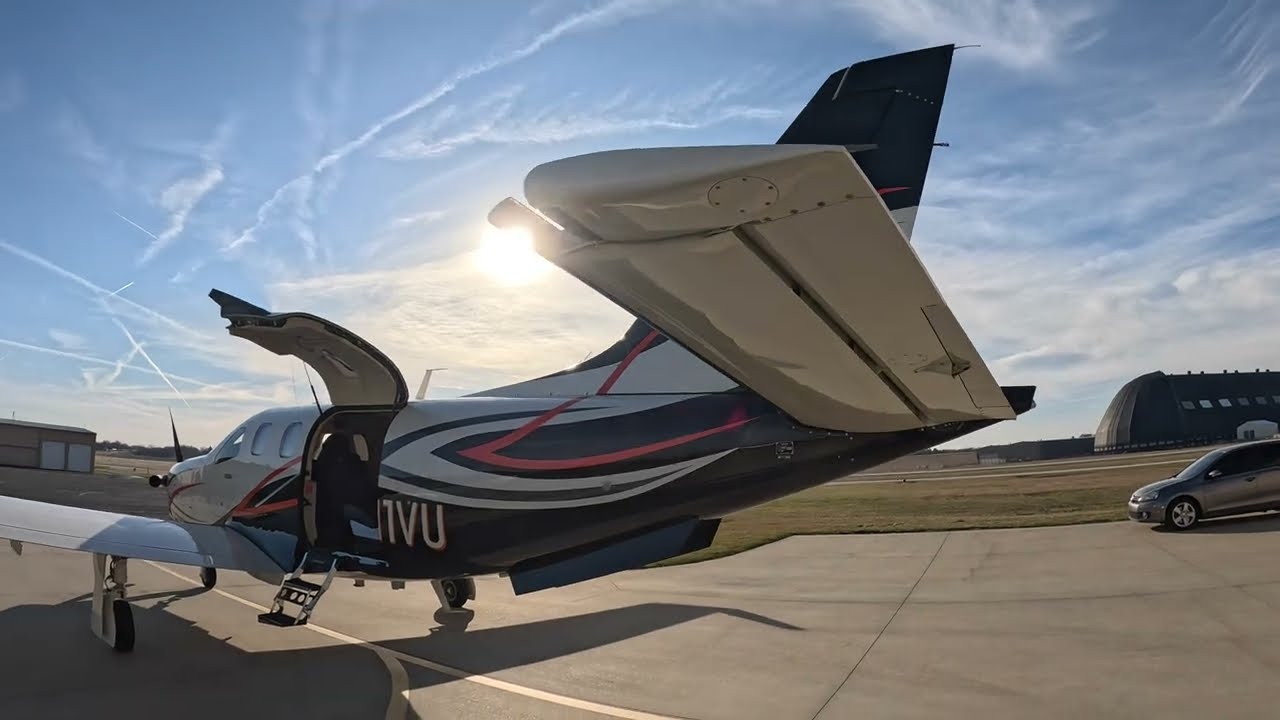 Daher TBM 930 - Akron KAKR to Vero Beach KVRB