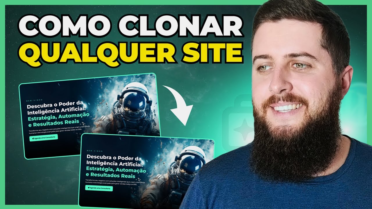 Como CLONAR QUALQUER SITE com IA e editar no ELEMENTOR (INCRÍVEL)